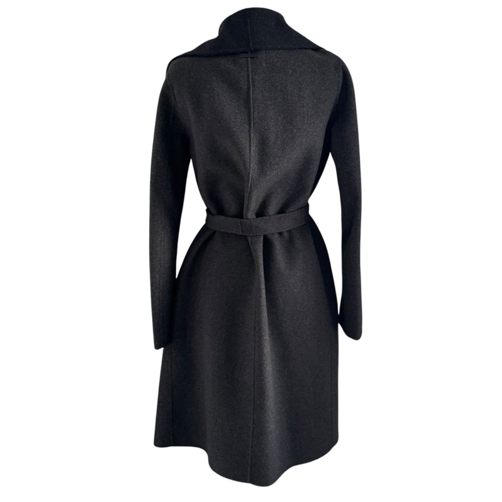 Soia & Kyo Wool Belted Wrap Coat - Picture 5 of 11
